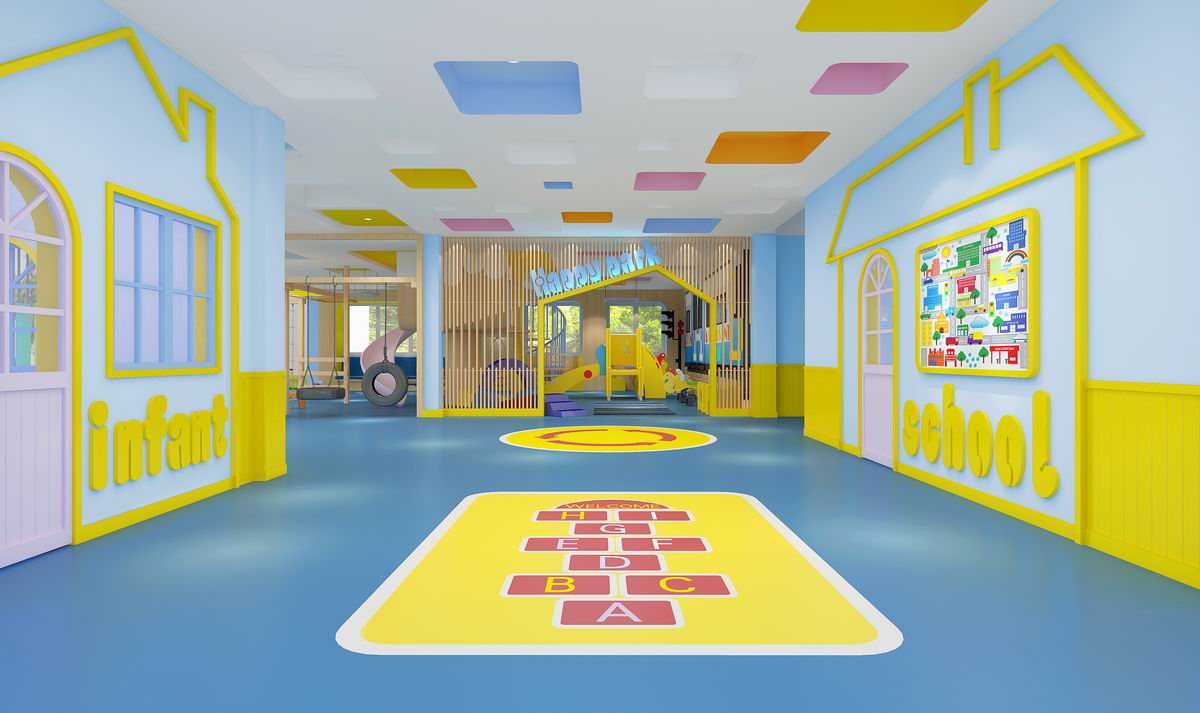 東莞城區中心幼兒園裝修設計