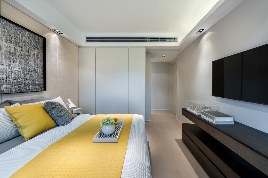 廣州兩廳三室現代簡約風裝修設計