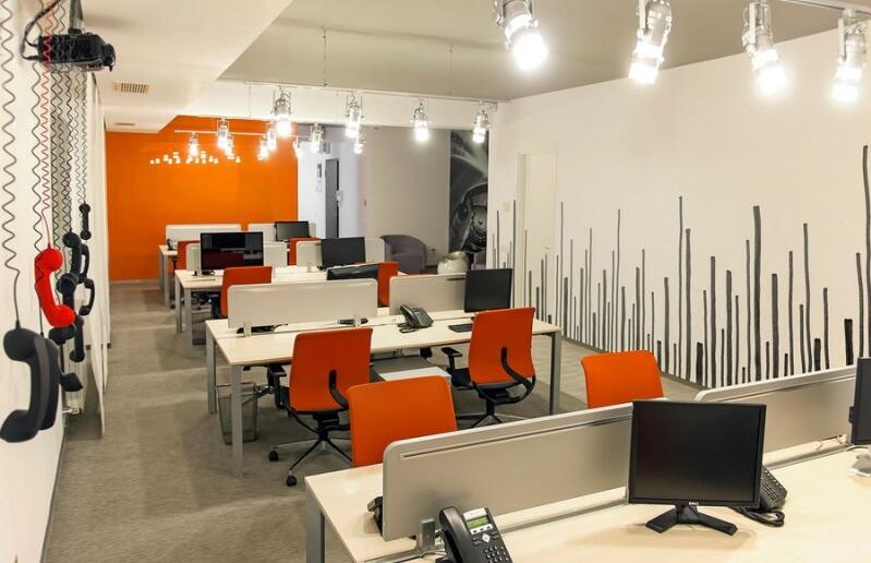 坤靈科技公司辦公室裝修設計工程