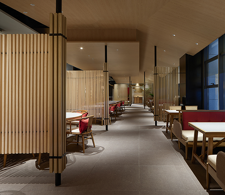 新中式餐廳裝修設計案例